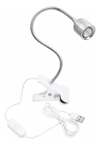 Lámpara Uv Flexible Usb Con Pinzasecado De Esmalte Semi