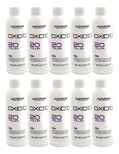 Crema Oxidante Alfaparf 20 Vol. X 10 U. De 90ml.
