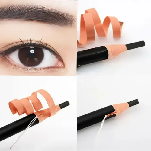 Lapiz Negro Dermográfico Para Marcación De Cejas
