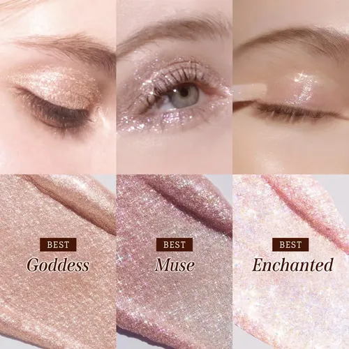 Sombra Líquido Glitter Actress Dear Dahlia Paradise Shine