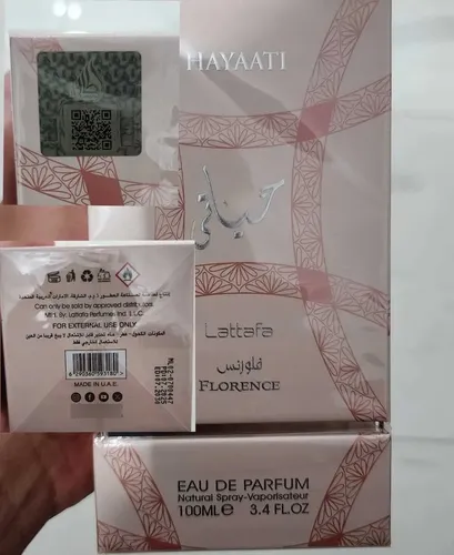 Perfume Hayaati Florence Mujer Lattafa Edp 100ml Original