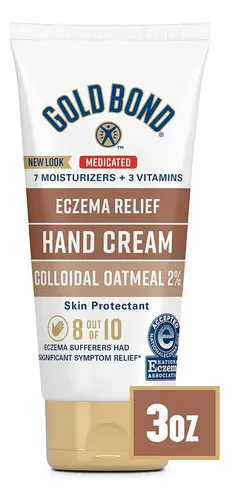 Crema De Manos Gold Bond Medicated Eczema Relief, 3 Oz….