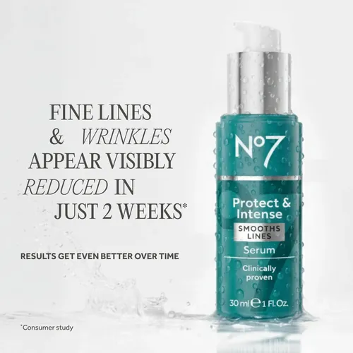 Sérum No7 Protect & Perfect – Cuidado Facial Antienvejecimie Todo Tipo De Piel Día/noche