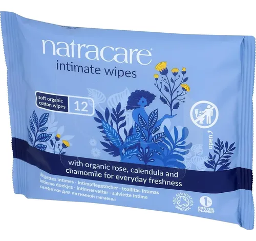 Toallitas Íntimas Orgánicas Natracare 12×24 (288