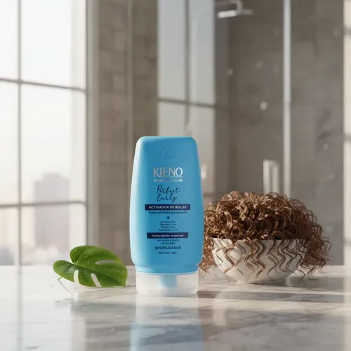Gel Activador De Rulos Definidos Sin Enjuague Kleno 150ml