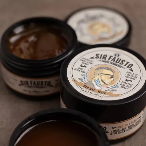 Cera Pomada Sir Fausto Old Wax Suave Para Pelo X100ml
