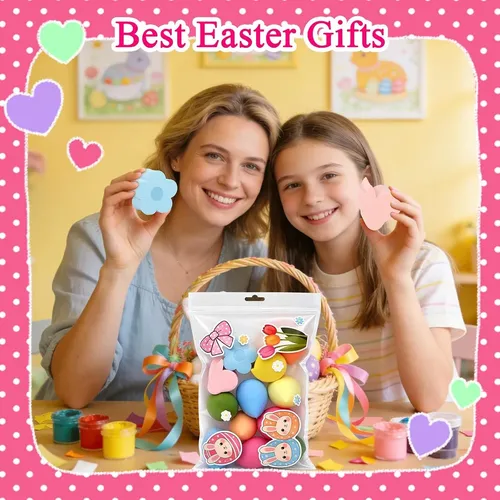 Esponjas De Maquillaje Pascua Oyrlize 12 Piezas