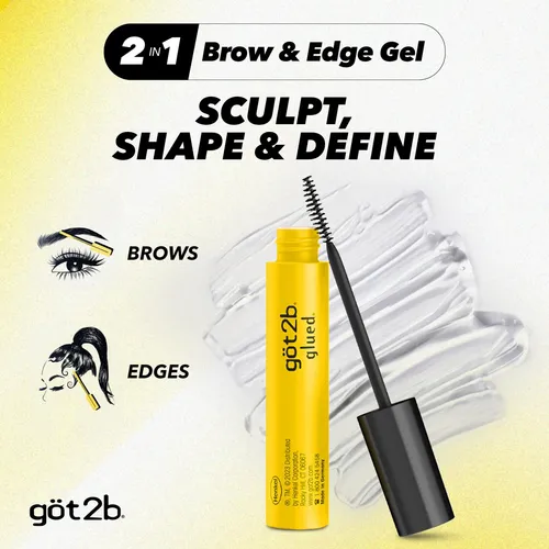 Gel Para Cejas Got2b Glued Edge Control Transparente 16ml