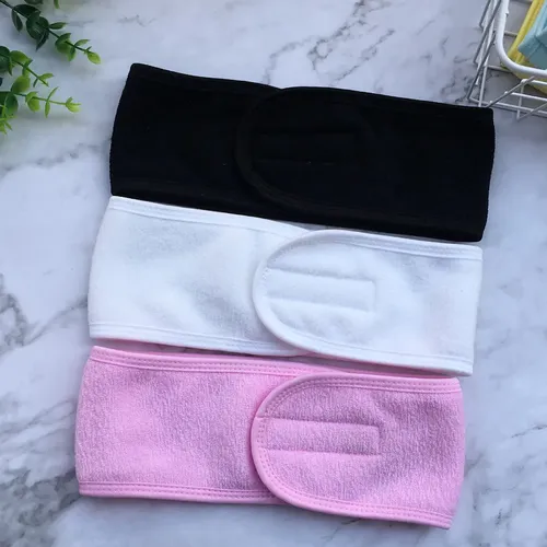 Diademas De Spa Facial Con Cinta Adhesiva, 4 Unidades