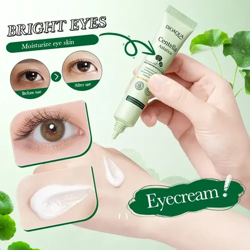 Crema Contorno De Ojos Centella Asiatica Bioaqua Momento De Aplicación Día/noche Tipo De Piel Normal