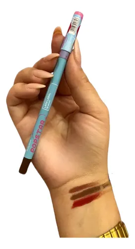 Delineador Labial Popstar Ruby Rose Lápiz Marrón Oscuro