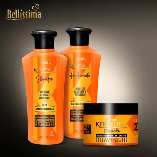 Mascarilla Keratotal Reparadora X 250 Gr – Bellissima