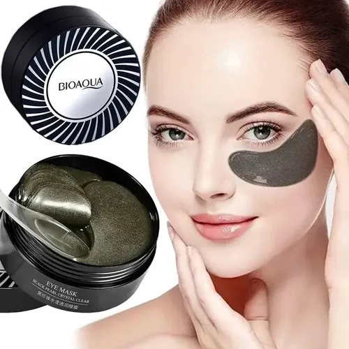 T Parches Hidrogel Ojos Bioaqua Elimina Ojeras Perla Negra W Todo Tipo De Piel