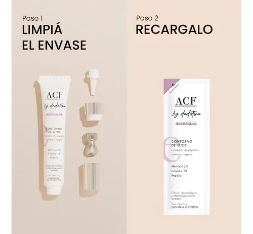 Acf By Dadatina Crema Contorno De Ojos Energía Refill 15gr