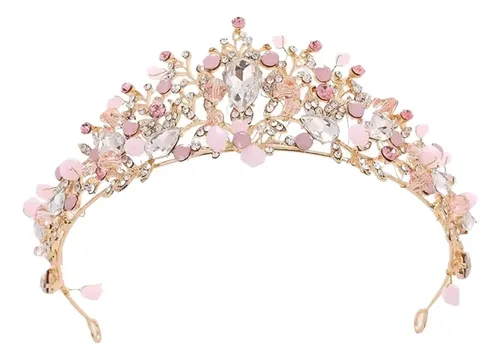 1pc Tiaras Y Coronas For Mujeres, Corona De Princesa Con