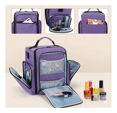 Organizador Multiusos Manicura/maquillaje Con Gran Capacidad
