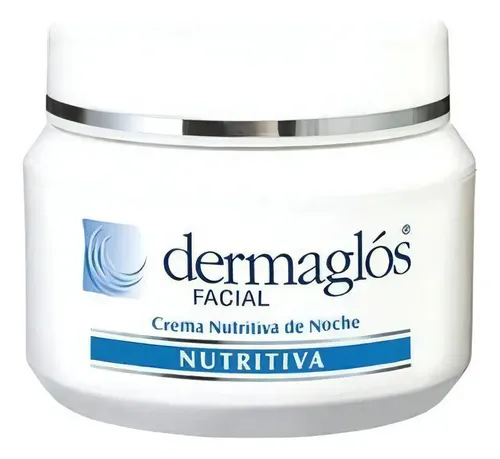 Crema Nutritiva de Noche Dermaglós para piel normal de 50g