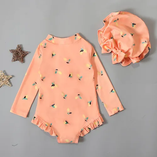 ` Conjunto De Gorro De Baño Seaside Surfing For Niños Con U