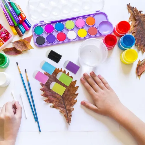 Esponjas Para Dedos, 30 Unidades: Juego De Esponjas De Pintu