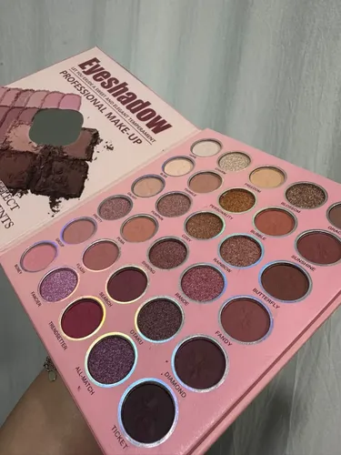 Paleta De Sombras Maquillaje Profesional 30 Colors +brochas