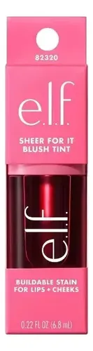 Elf Tinta De Labios Larga Duración Sheer For It Blush Tint Left On Red