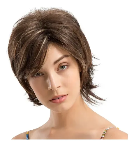 Pelucas Y Flequillo De Cosplay De Pelo Humano De Capas