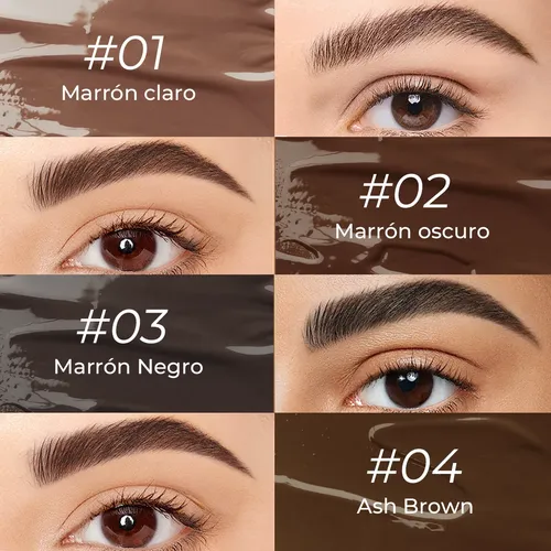 Sace Lady 3d Gel De Cejas Crema Impermeable Set For Cejas