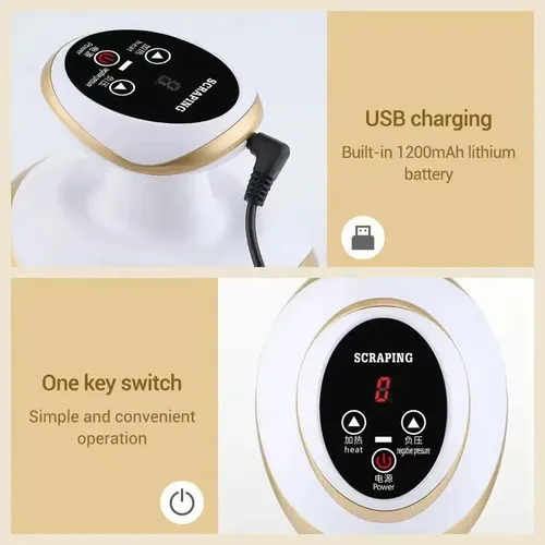 Masajeador Y Raspador Slr Y Ventosas Eléctricas*