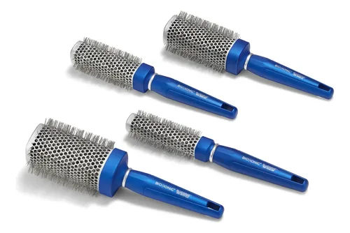 Cepillo Para Cabello Bio Ionic Bluewave Mediano Nanoiónico