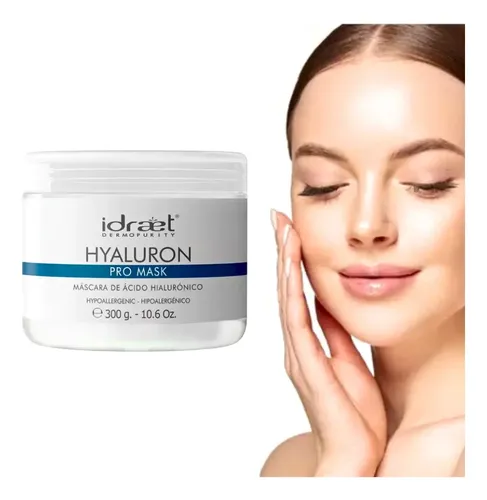 Idraet Mascara Hialuronico Pro Hyaluron Mask Todo tipo de Piel 300g