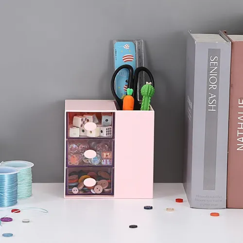 Organizador De Accesorios Para El Cabello De 3 Capas