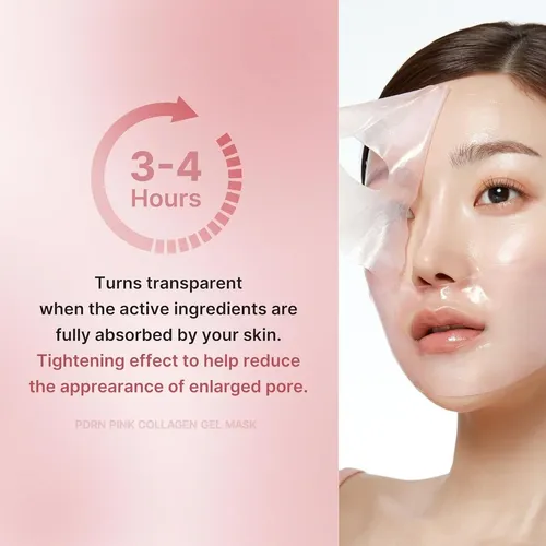 Mascarilla De Colageno Pdrn Pink Collagen Gel Mask Coreana