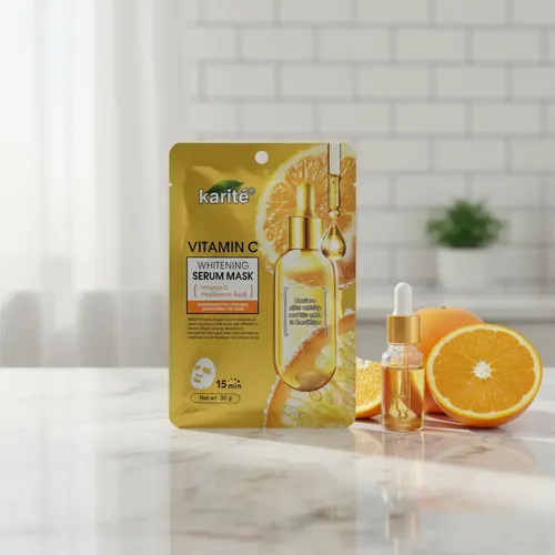 Mascarilla Vitamina C Y Hacido Hialuronico Karite