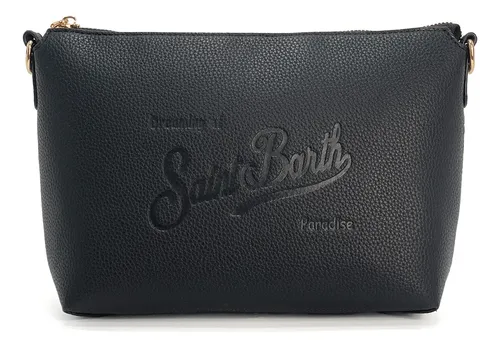 Bolso Multifuncional De Cuero Sintético Negro