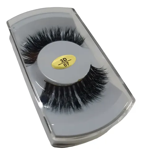 Pestañas Postizas 3d Efecto Natural Mink Reutilizables