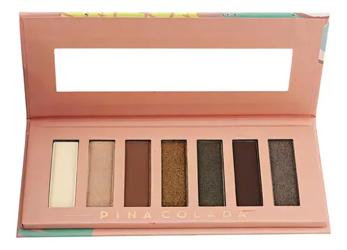 Paleta De Sombras 7 Tonos Piña Colada Ruby Rose Pro Piña Colada