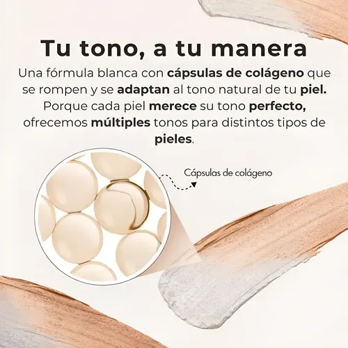 Base De Maquillaje Coreana Viral Barra Con Brocha Ocheal