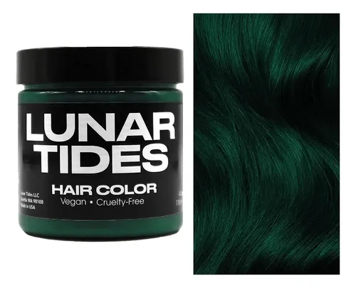 Tinte De Pelo Lunar Tides Semipermanente, Verde Enebro