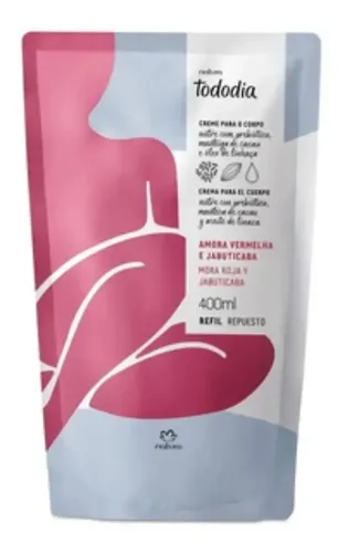 Natura Tododia Repuesto Crema Corporal 30% Off Fragancia NUEZ DE PECAN Y CACAU