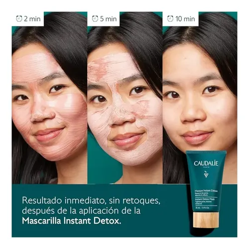 Mascarilla Desintoxicante Instantánea Caudalie, Máscara De A