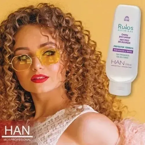 Han Rulos Definidos Máscara Nutritiva Brillo Cabello 500ml