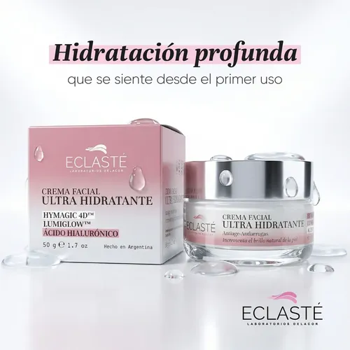 Crema Facial Ultra Hidratante Eclasté Firmeza Y Luminosidad Todo Tipo De Piel Día/noche