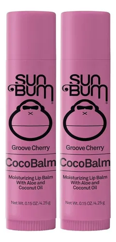 Bálsamo Labial Hidratante Sun Bum Cocobalm Groove Cherry