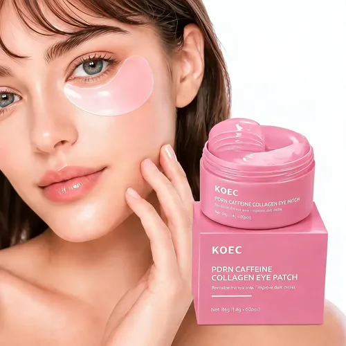 Parches Ojos Koec Pdrn Caffeine Colágeno Hidrogel X60