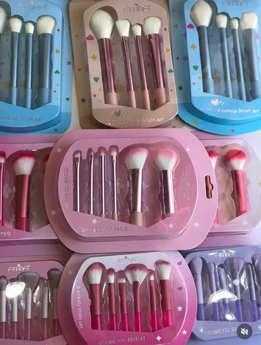 Brochas De Maquillaje Annina X 4