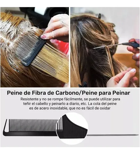 Cepillo De Masaje J Y Peine Para Alisar El Cabello, Peine, J