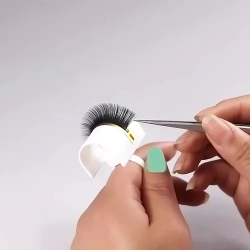Kit Extensiones D Pestañas Neicha Rusian Mix Pegamento Botox