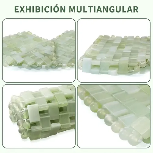 Mascarilla Jade Natural Antifaz Ojos Reutilizable Facial