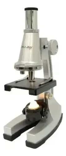 Educando Microscopio Con Luz Aumento 750x Y Espejo
