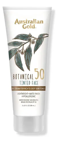 Australian Gold Botanical SPF50 Tinted Faces Sunscreen BB Cream (Rich to Deep)